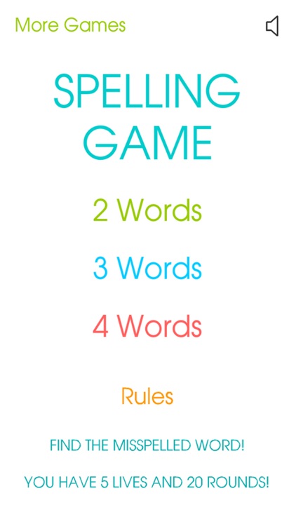 Spelling Game - Best Free English Spelling Educational Puzzle & Word game