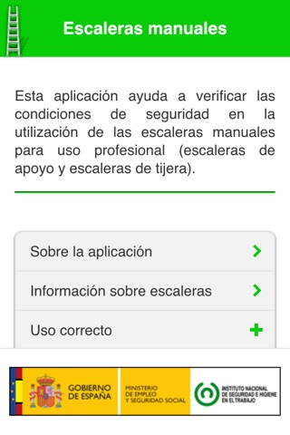 Escaleras manuales screenshot 3