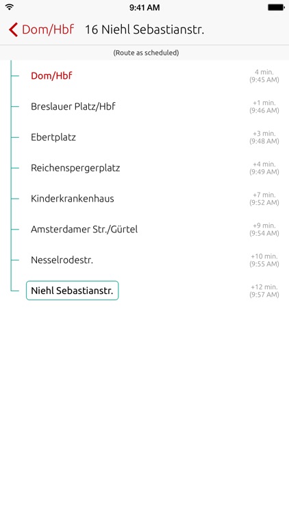 Tram+Bus Cologne – Real time departures in Cologne