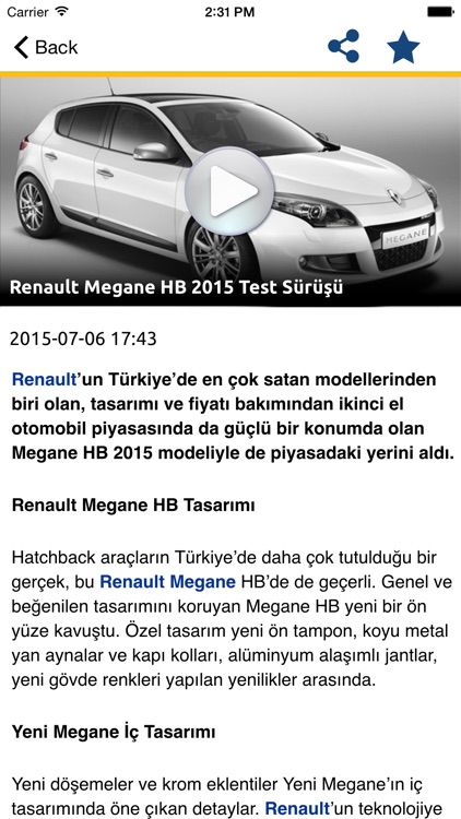 Tasit.com Renault Haber, Video, Galeri, İlanlar screenshot-3