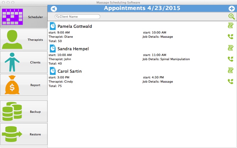 Massage Scheduling Software thumbnail 2