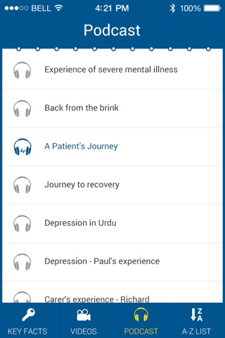 RCPsych Mental Health App screenshot 4