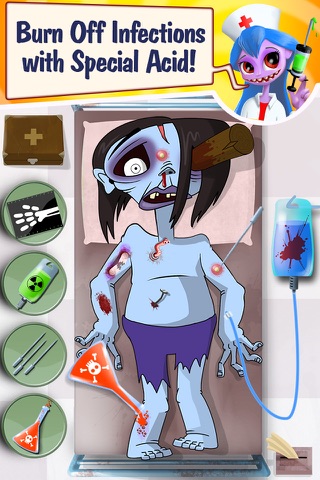 Doctor X: Zombie’s Halloween Surgeon screenshot 2