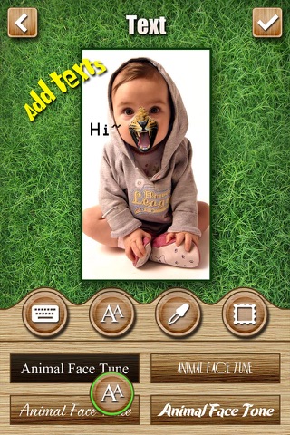 Animal Face Tune - Sticker Photo Editor to Blend, Morph and Transform Yr Skin with Wild Animal Textures screenshot 4