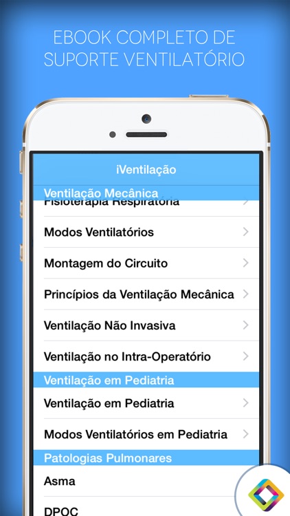 iVentilação : Guia de ventilação mecânica