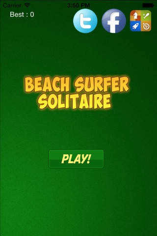 Real Classic Beach Surfer Solitaire Surf City Blast screenshot 2