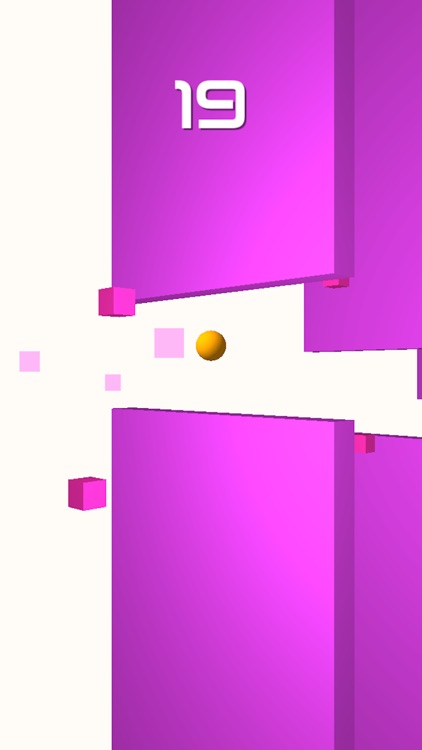 Ball, Gap Ahead! - 3D endless flying game screenshot-3