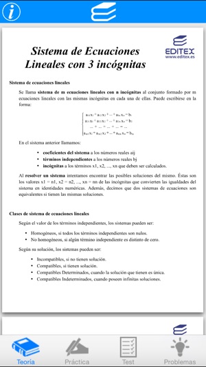 Sist. ecuaciones 3 incógnitas