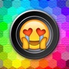 Icon Emoji Stickers Camera (Photo Effects + Camera + Stickers + Emoji + Fun Words Meme)