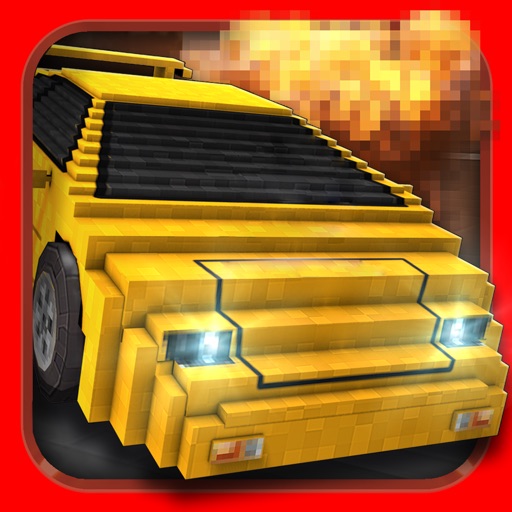Shooting Cars . Mine Guns Road Car Racing Combat Racer Game 3D Icon