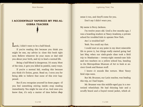 the lightning thief percy jackson and the olympians book 1 by