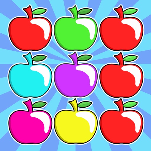 Apple Fruit Splash Mania - The matching puzzle games icon