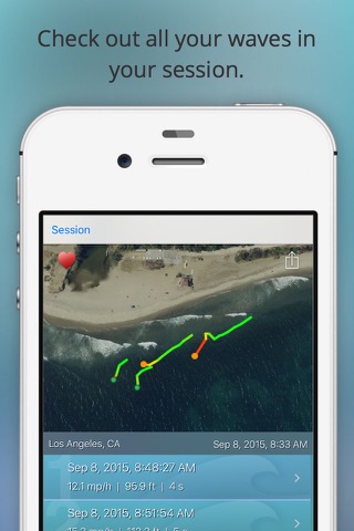 Surf Track screenshot 3