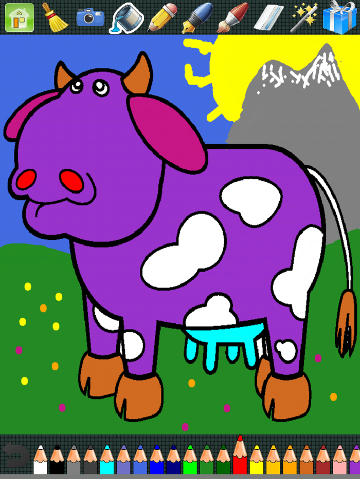 Dino coloring book for kids