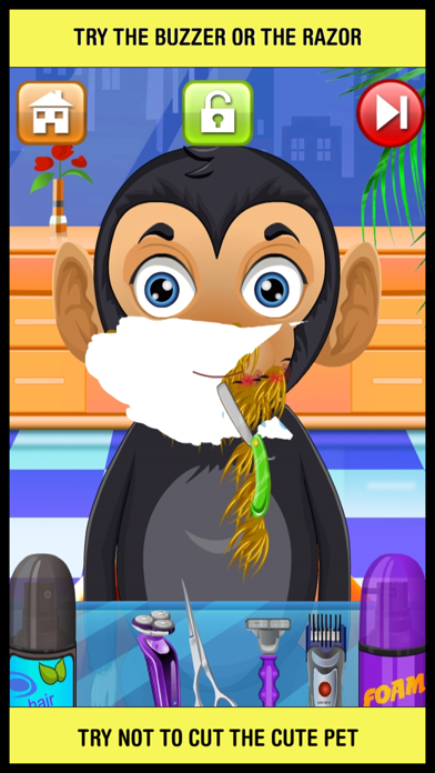 How to cancel & delete Animal Shave Pet Hair Salon Game for Kids Free from iphone & ipad 2