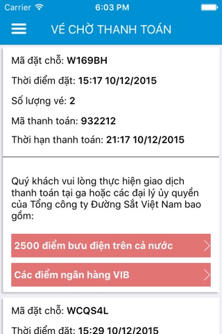 Đường Sắt Việt Nam screenshot 4