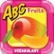 ABC Fruits & Vegetables Flashcards