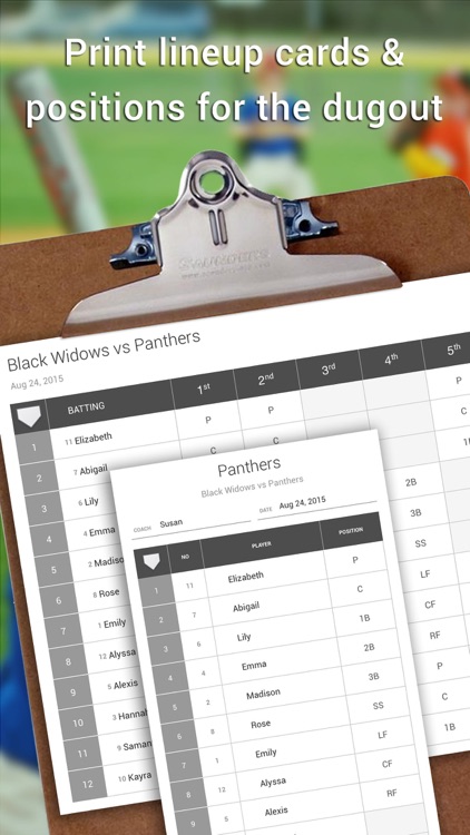 Lineup Softball - Youth Edition screenshot-4