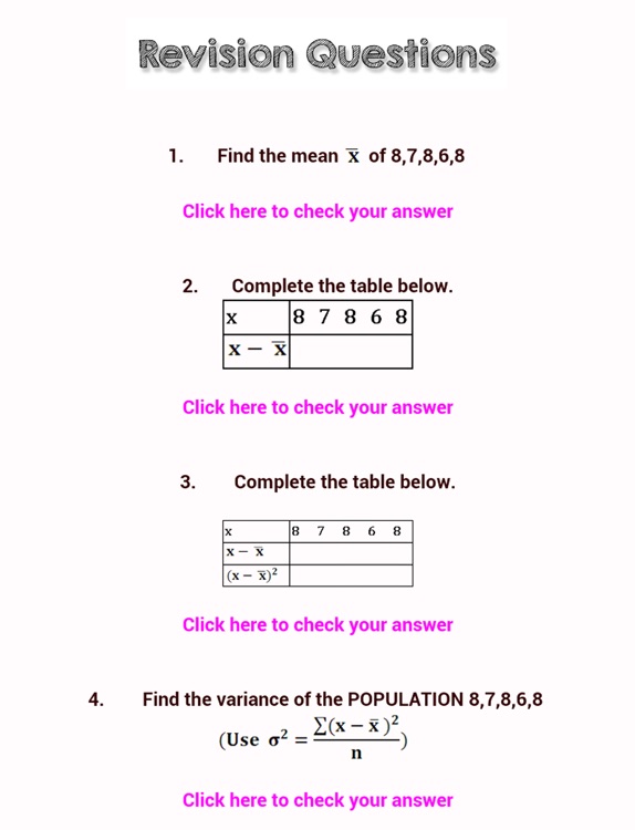 Standard Deviation Statistics screenshot-4