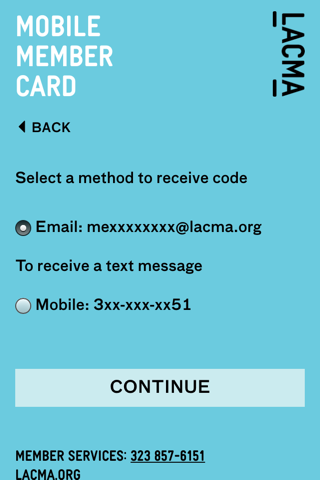 LACMA Member Card screenshot 3