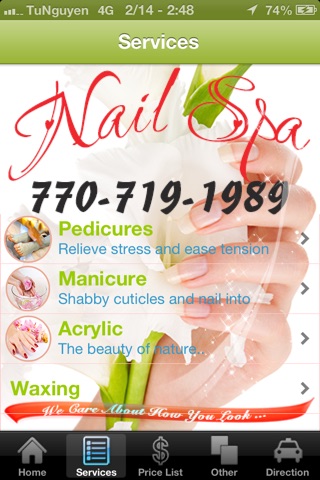 Nail Spa screenshot 2