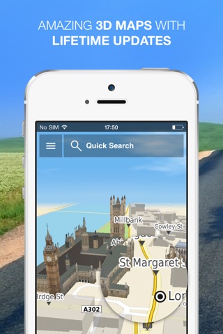 NLife Western Europe Premium - Offline GPS Navigation, Traffic & Maps screenshot 2