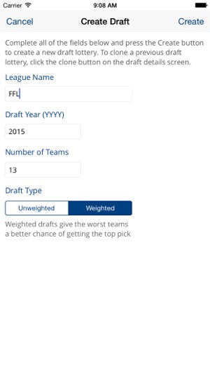 Fantasy Draft Lottery(圖1)-速報App