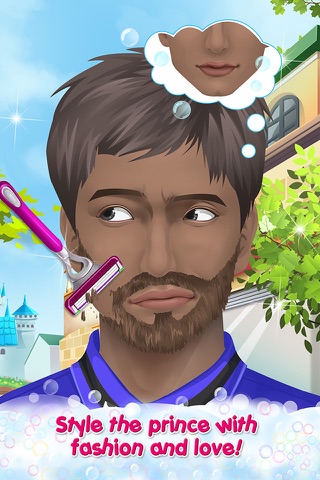 Prince Charming's Fashion Stylist - Hair & Beard Salon Game screenshot 2