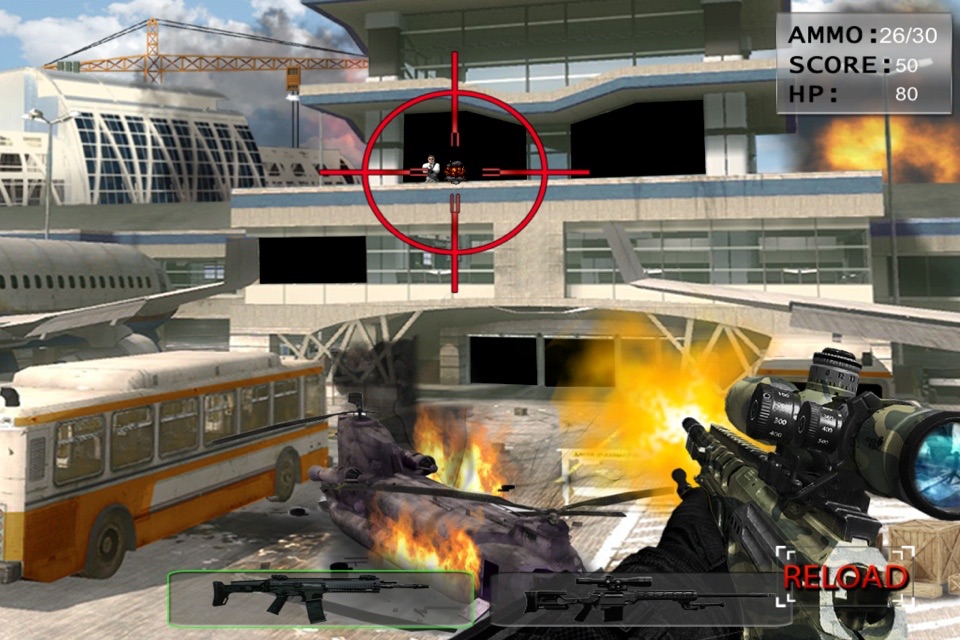Airport Commandos (17+) - Elite Counter Terrorism Sniper 2 screenshot 3