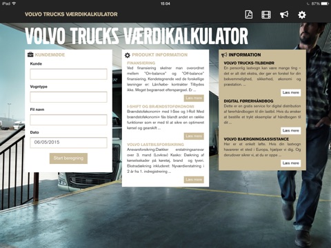 Volvo Trucks Værdikalkulator screenshot 2