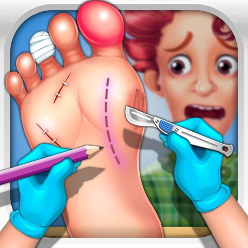 Foot Surgery Simulator - Surgeon Games icon