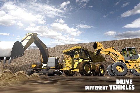 Extreme Hill Mining Trucker 3D screenshot 4