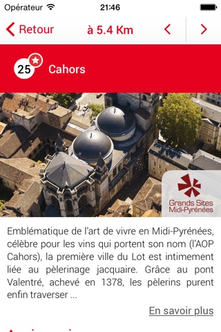 Chemins St-Jacques Compostelle screenshot 3