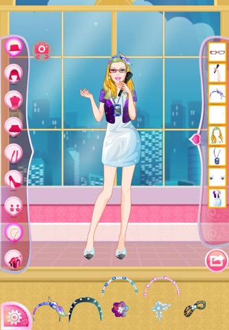 Mafa Reporter Dress Up screenshot 3