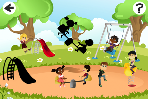 A Find the Shadow Game for Children: Learn and Play with Children at a Playground screenshot 3
