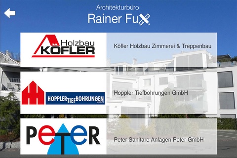 Architektur Rainer Fux screenshot 3