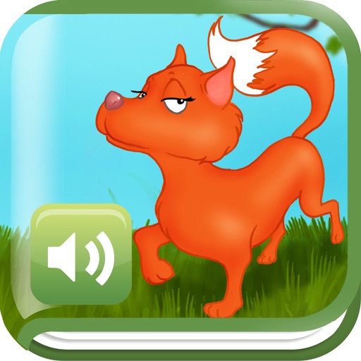 The Fox and the Grapes - Narrated classic fairy tales and stories for children Icon