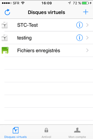 SFR Sync screenshot 2