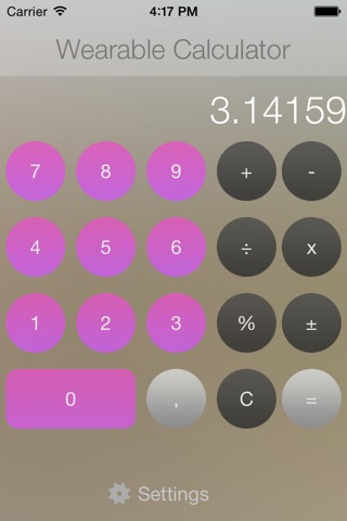Wearable Calculator for Apple Watch screenshot 3