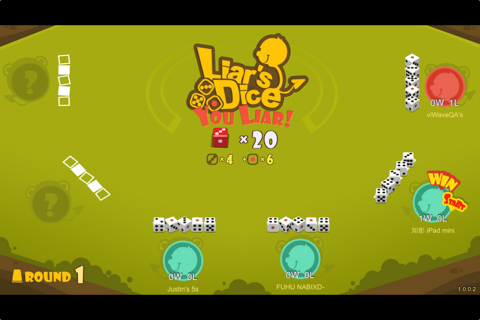 viParty - Liar's Dice screenshot 2