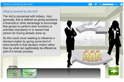 Bribery Act screenshot 2