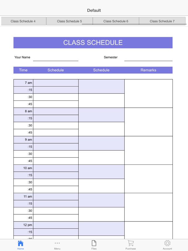 Class Timesheet(圖2)-速報App