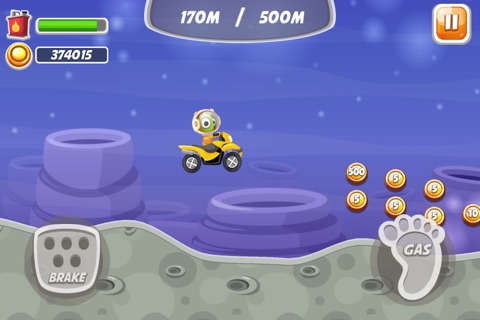 Alien Star Racing : Climb Up Hills! screenshot 2