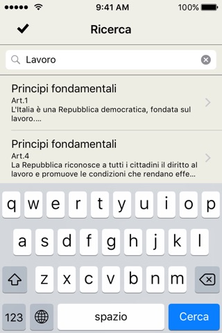 Costituzione Italiana screenshot 4