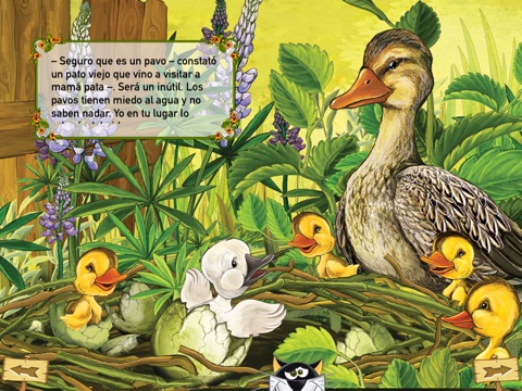 The Ugly Duckling Interactive Danish Fairy Tale by H.C. Andersen screenshot 2