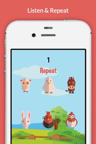 Animal Conga Free (with Ads) - Listen and repeat animal sounds in Animal Kingdom screenshot 2