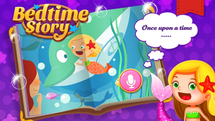 Fairytale Storytelling: Bedtime Story - Little Mermaid Family Fun Games for Kids & Toddlers