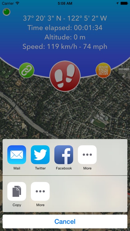 FollowMe - Share your GPS tracking in real time screenshot-4