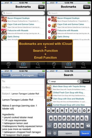 350 Seafood Recipes screenshot 3