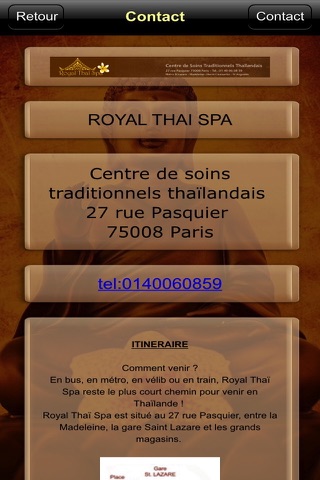 Royal Thai Spa screenshot 2
